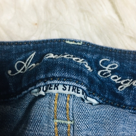 American Eagle Outfitters Skinny Jeans Ripped Size 4 - Picture 14 of 15